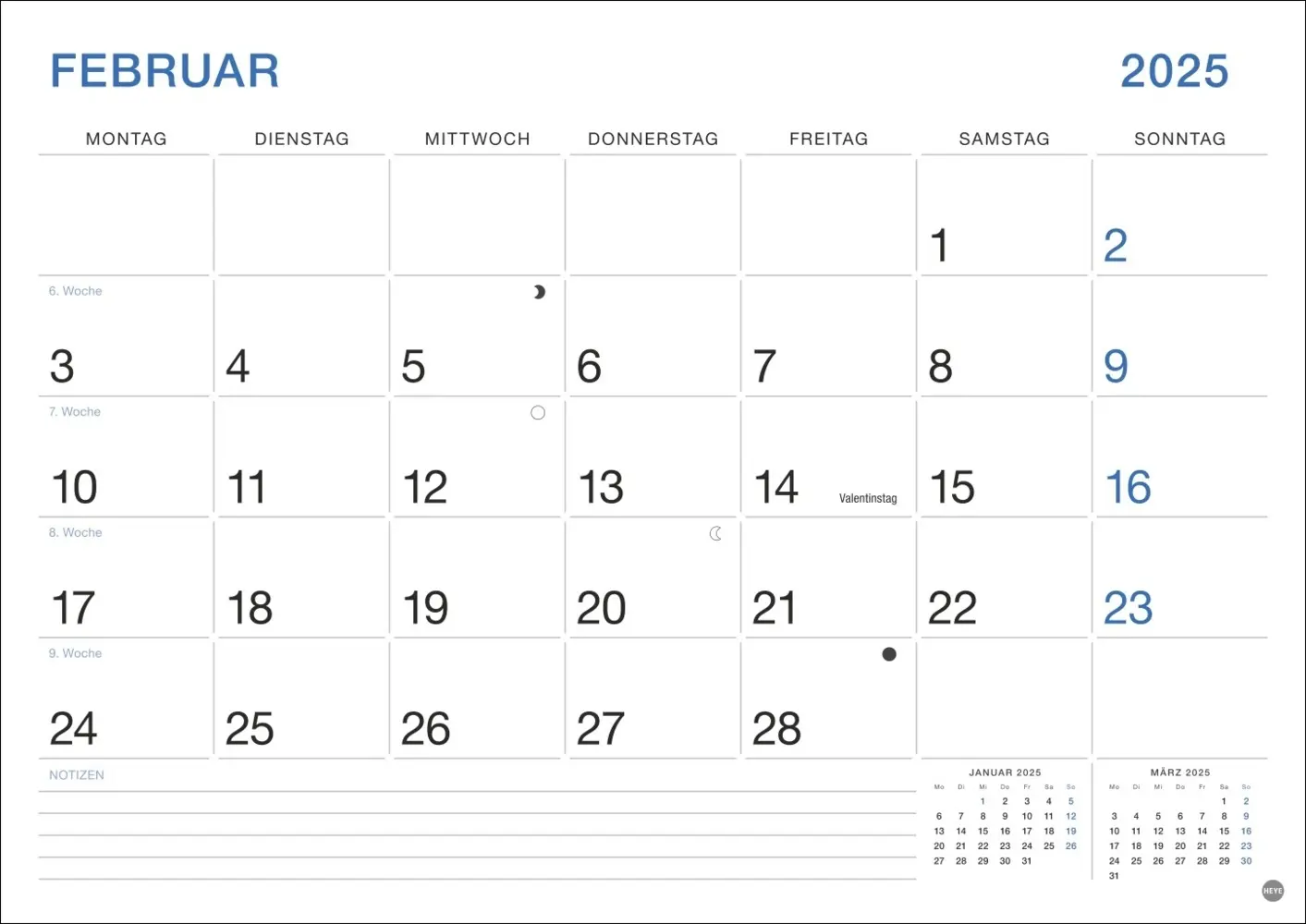 Bild: 9783756407644 | Büro Monatsplaner 2025 | Kalender | Spiralbindung | Kalender | Deutsch