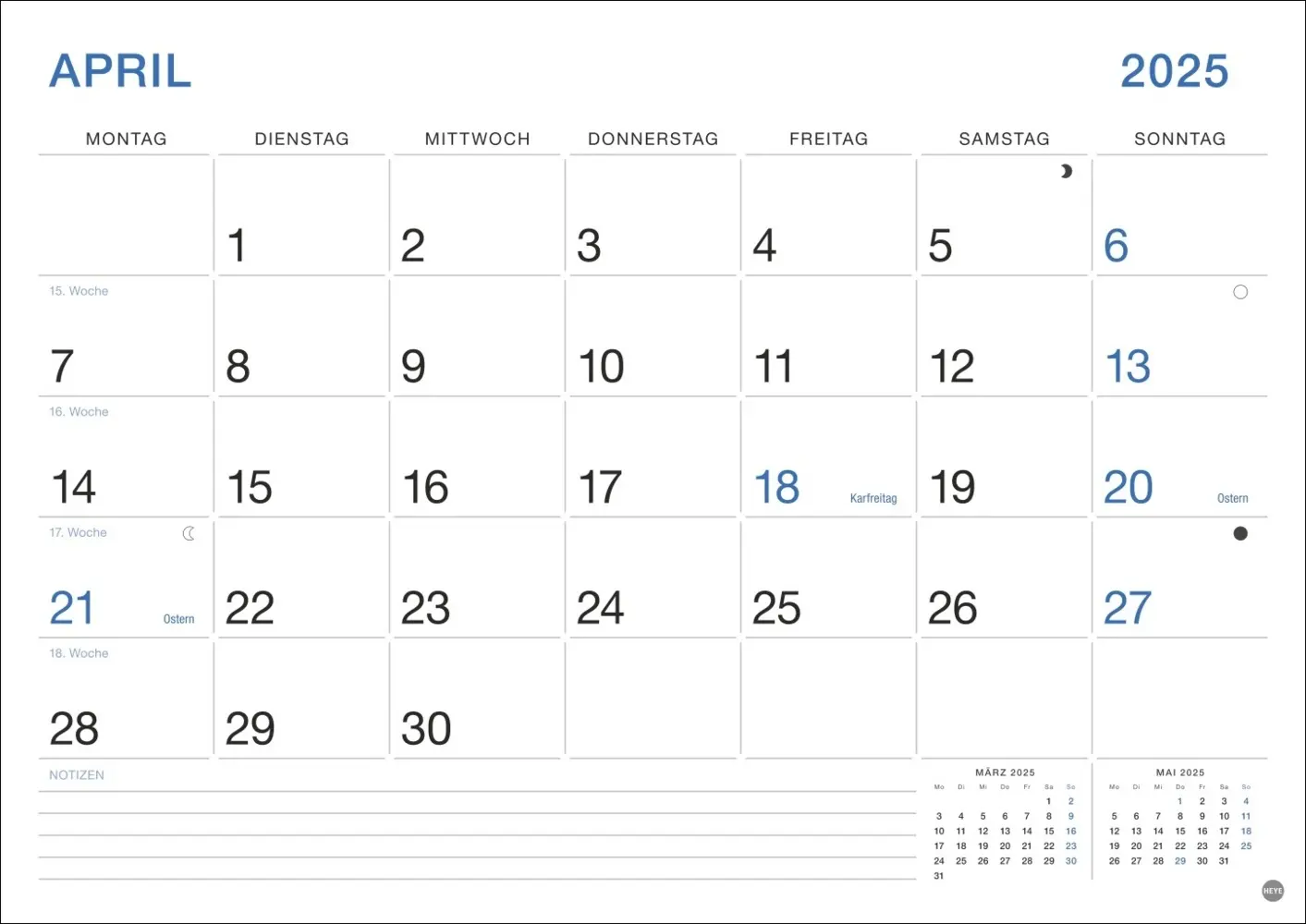 Bild: 9783756407644 | Büro Monatsplaner 2025 | Kalender | Spiralbindung | Kalender | Deutsch