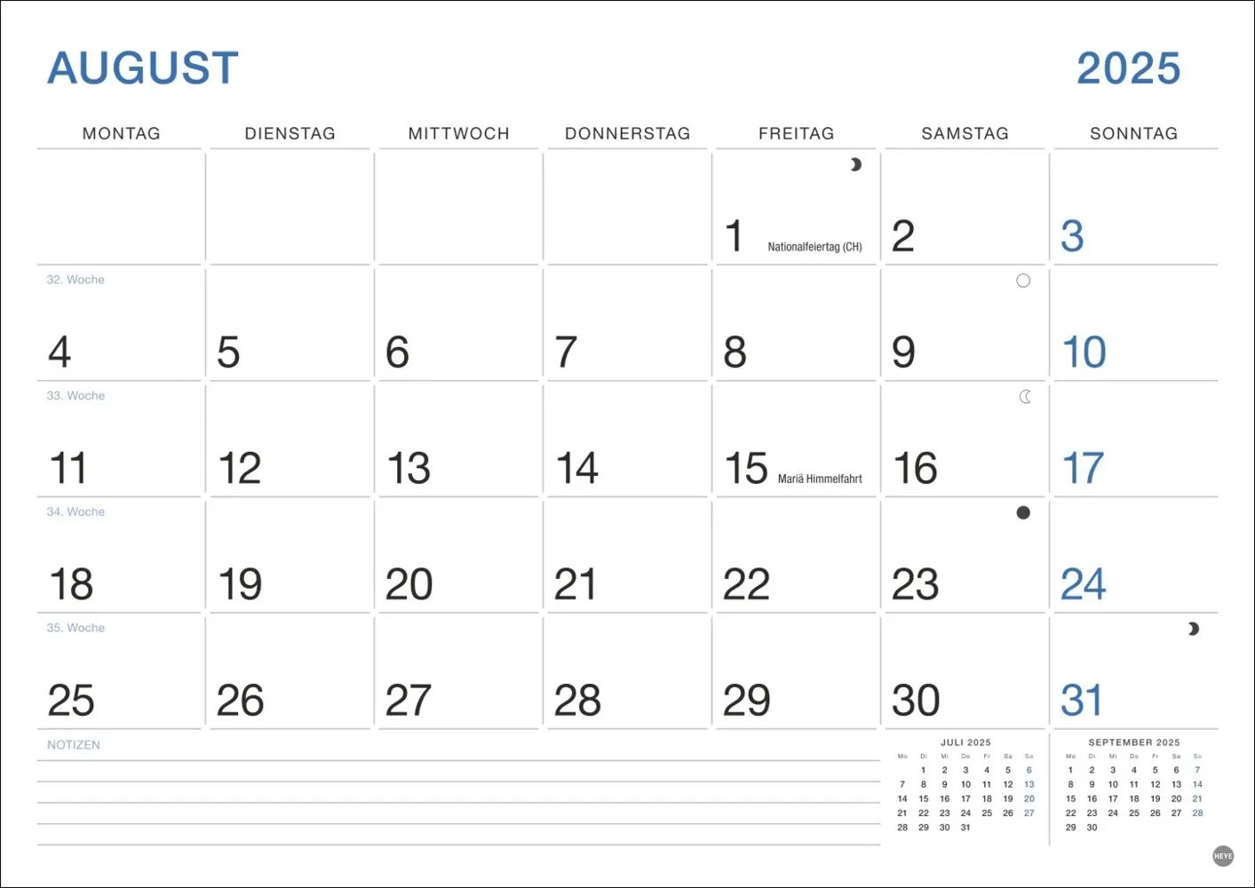 Bild: 9783756407644 | Büro Monatsplaner 2025 | Kalender | Spiralbindung | Kalender | Deutsch