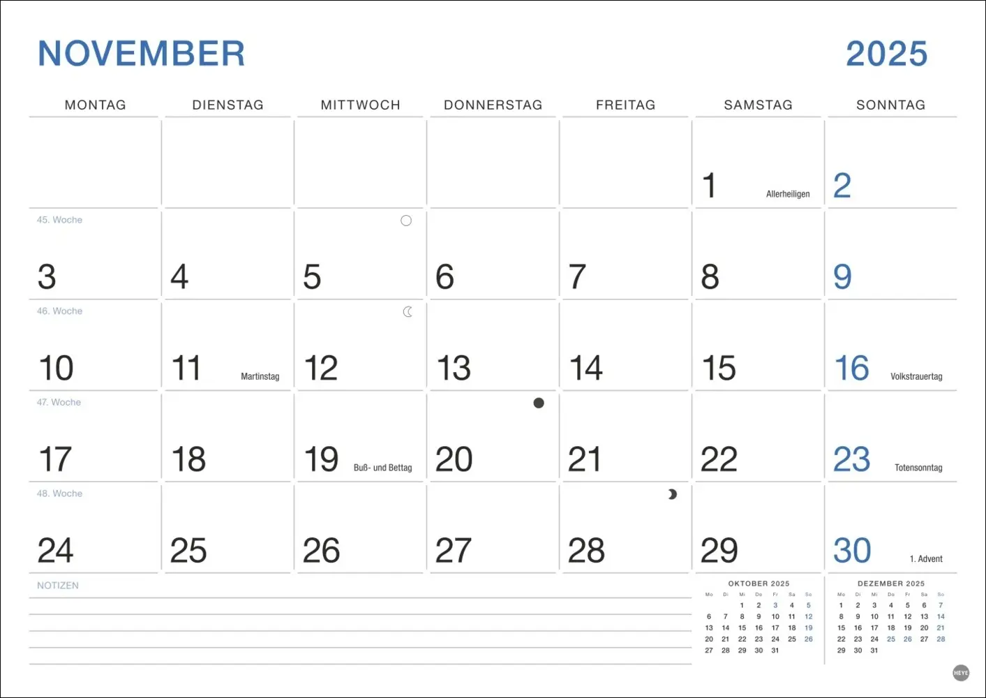 Bild: 9783756407644 | Büro Monatsplaner 2025 | Kalender | Spiralbindung | Kalender | Deutsch