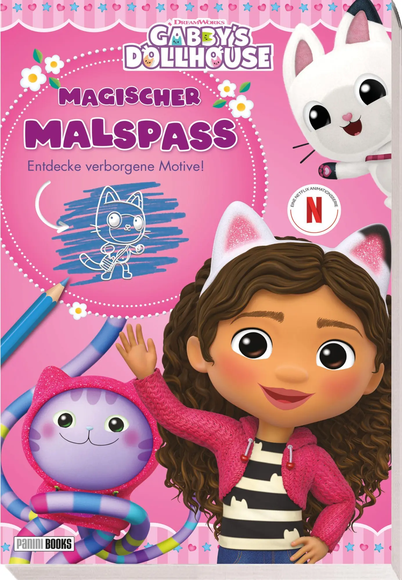 Cover: 9783833247644 | Gabby's Dollhouse: Magischer Malspaß - Entdecke verborgene Motive!