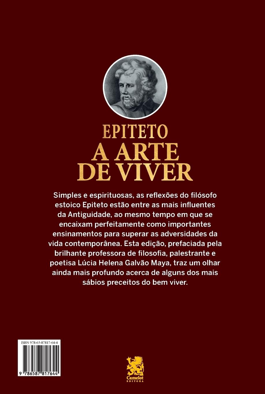 Rückseite: 9786587817644 | A Arte de Viver | Epicteto Epicteto | Taschenbuch | Portugiesisch