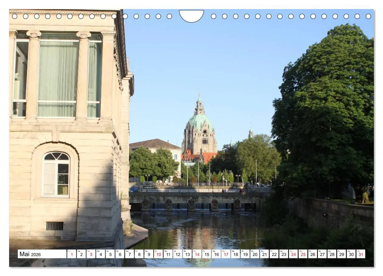 Bild: 9783516127744 | HANNOVER entdecken (Wandkalender 2026 DIN A4 quer), CALVENDO...