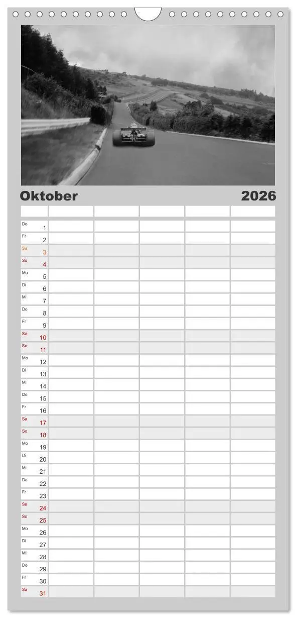 Bild: 9783516507744 | Familienplaner 2026 - Grand Prix - Formel-Rennen 1972-1977 mit 5...