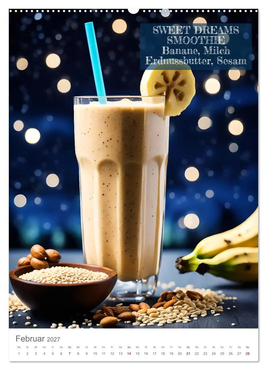 Bild: 9783569077744 | Vitamine im Glas - Gesunde Smoothie Kreationen (Wandkalender 2027...