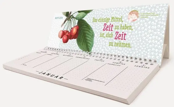 Bild: 9783731887744 | Tischquerkalender Was für ein herrliches Leben! 2026 | Verlag Korsch