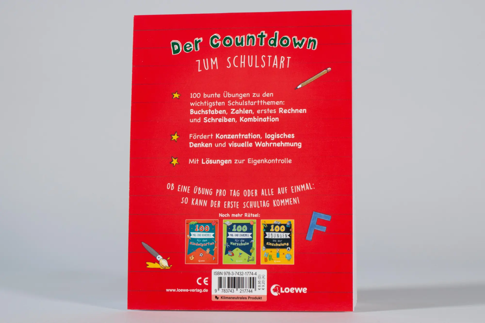 Bild: 9783743217744 | 100 Übungen bis zum ersten Schultag | Taschenbuch | 100 Übungen | 2024