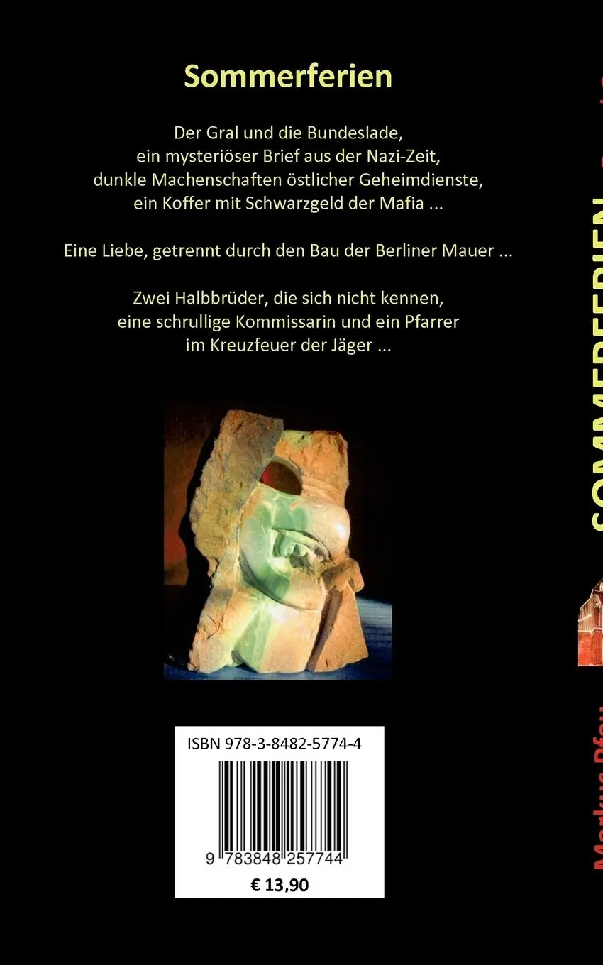 Rückseite: 9783848257744 | Sommerferien | Band 2 | Markus Pfau | Taschenbuch | 208 S. | Deutsch