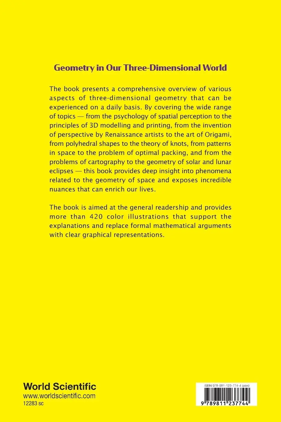 Rückseite: 9789811237744 | GEOMETRY IN OUR THREE-DIMENSIONAL WORLD | Posamentier | Taschenbuch
