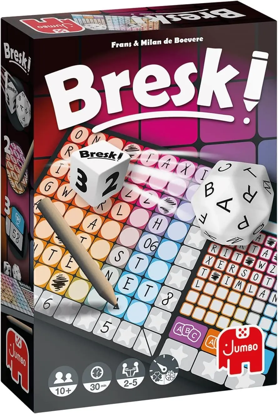 Cover: 8710126197844 | Bresk! | Spieleranzahl: 2-5, Spieldauer (Min.): 30, Würfelspiel | 2021