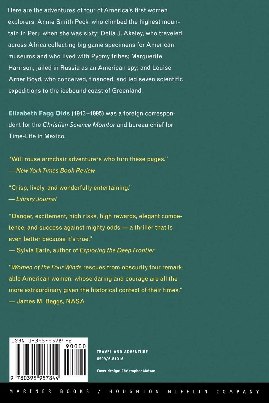 Rückseite: 9780395957844 | Women of the Four Winds | Elizabeth Fagg Olds (u. a.) | Taschenbuch