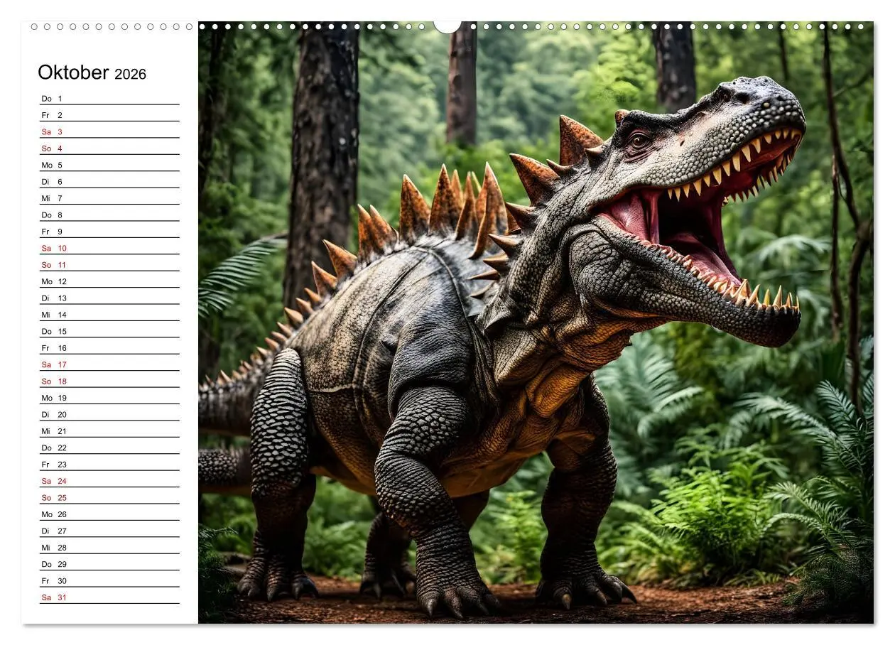 Bild: 9783457267844 | Urzeit erwacht - Ein Jahr mit den Dinosauriern (hochwertiger...