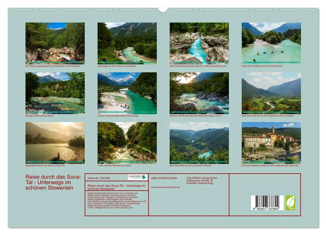 Bild: 9783457337844 | Reise durch das Soca-Tal - Unterwegs im schönen Slowenien...