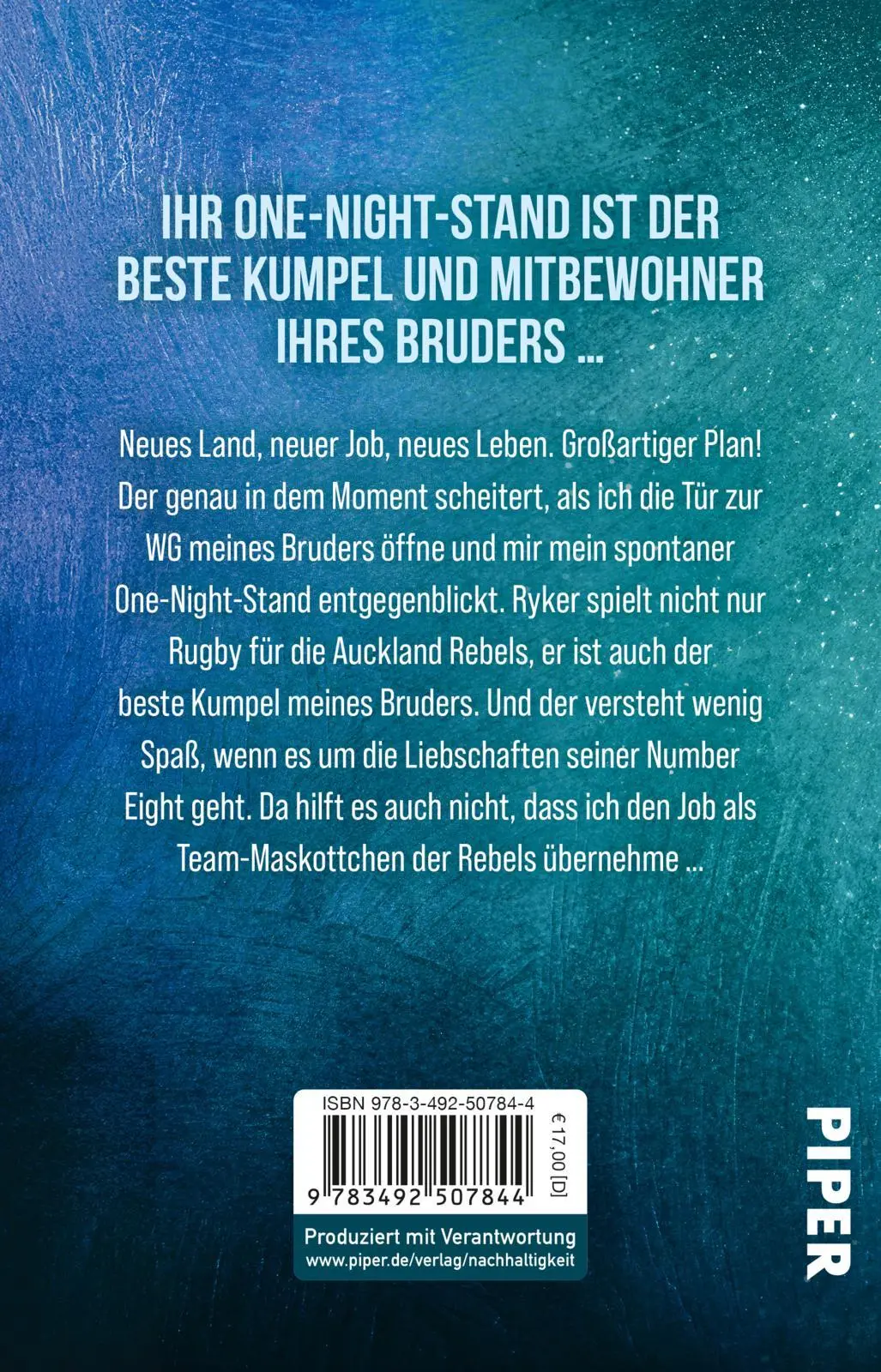 Rückseite: 9783492507844 | Line-out | Izzy Maxen | Taschenbuch | Auckland Rebels | 288 S. | 2025