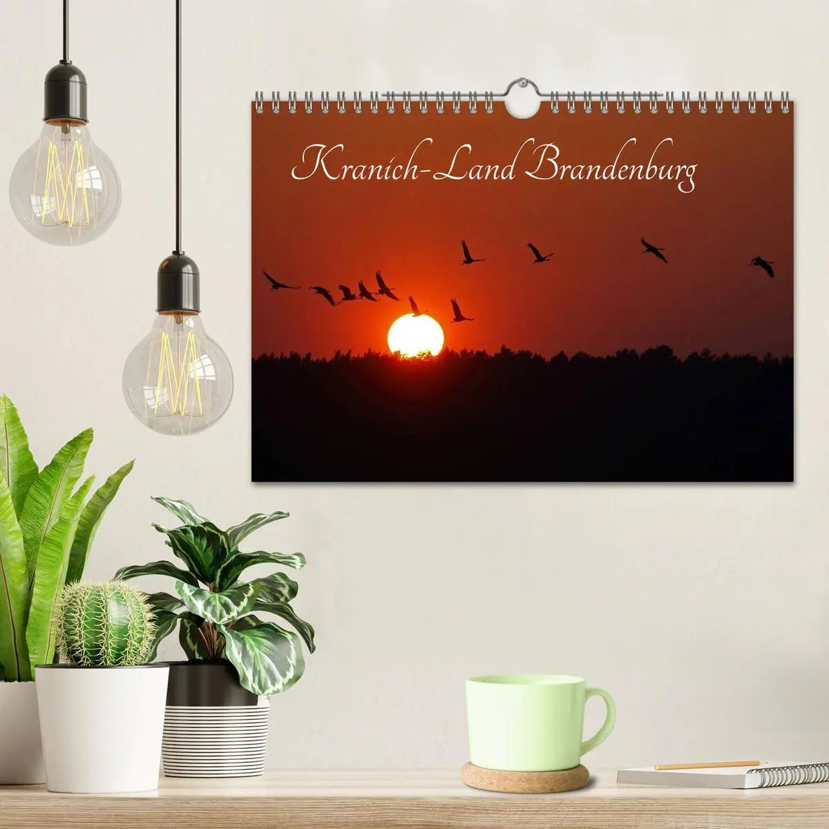 Bild: 9783516117844 | Kranich-Land Brandenburg (Wandkalender 2026 DIN A4 quer), CALVENDO...
