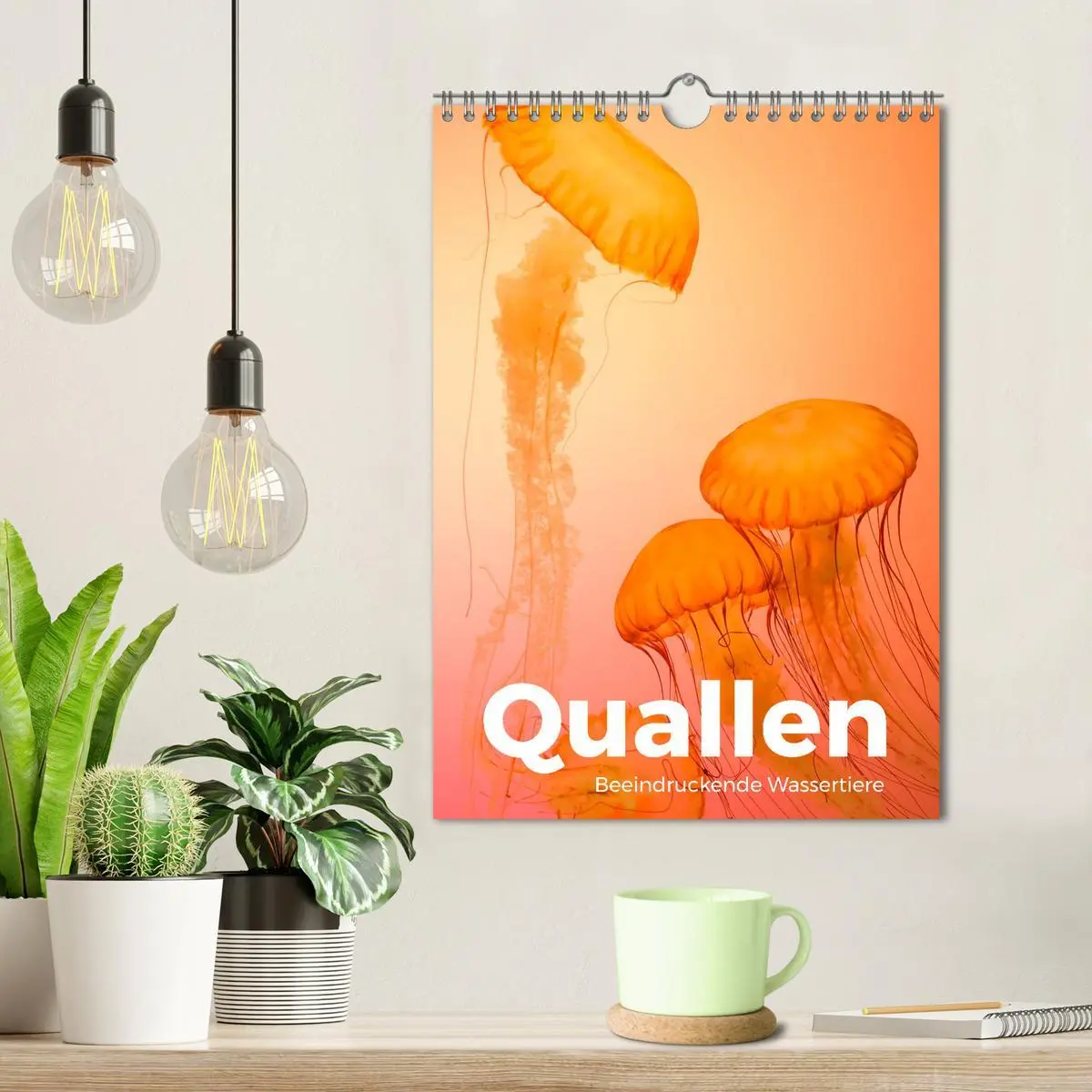Bild: 9783516357844 | Quallen - Beeindruckende Wassertiere (Wandkalender 2026 DIN A4...
