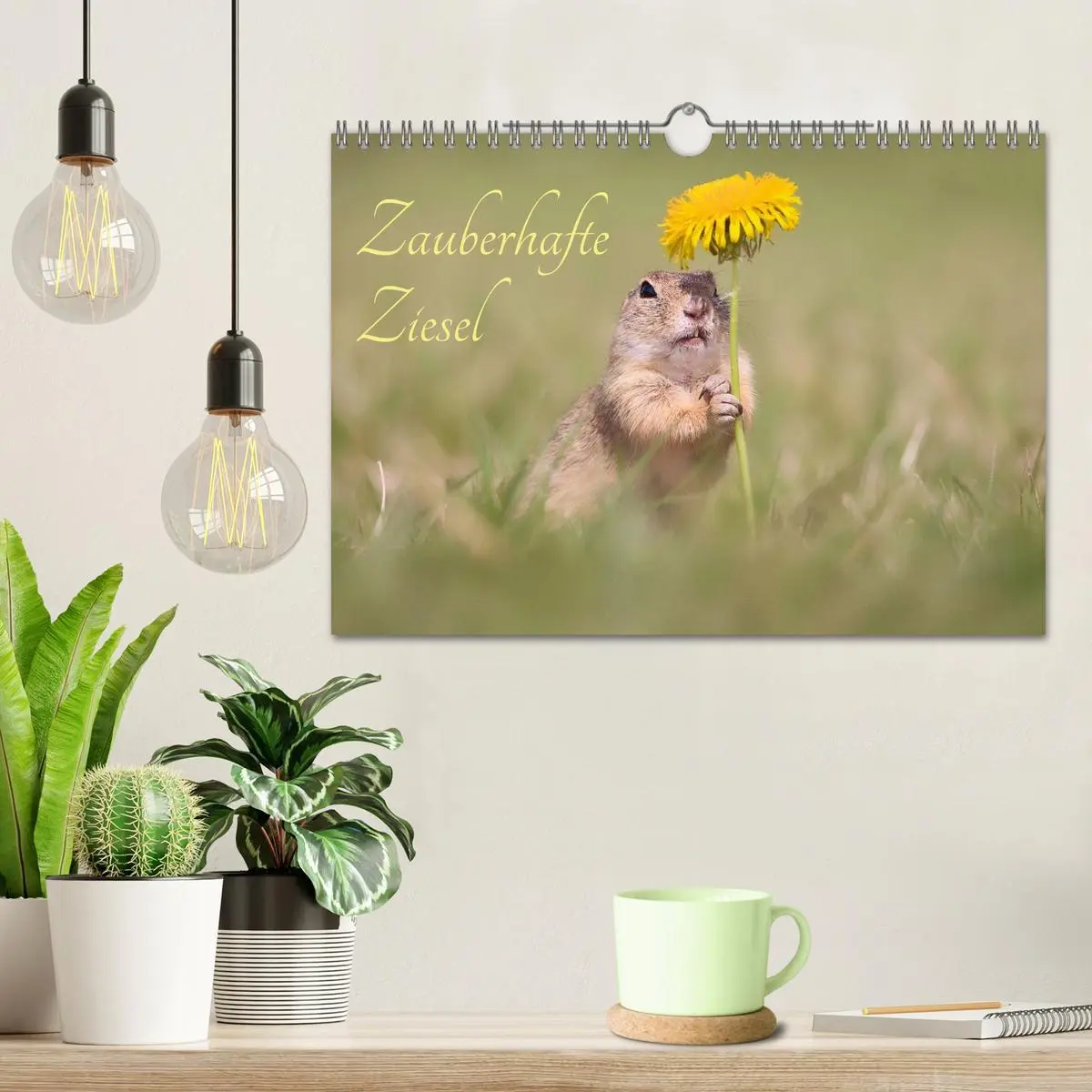 Bild: 9783516597844 | Zauberhafte Ziesel (Wandkalender 2026 DIN A4 quer), CALVENDO...