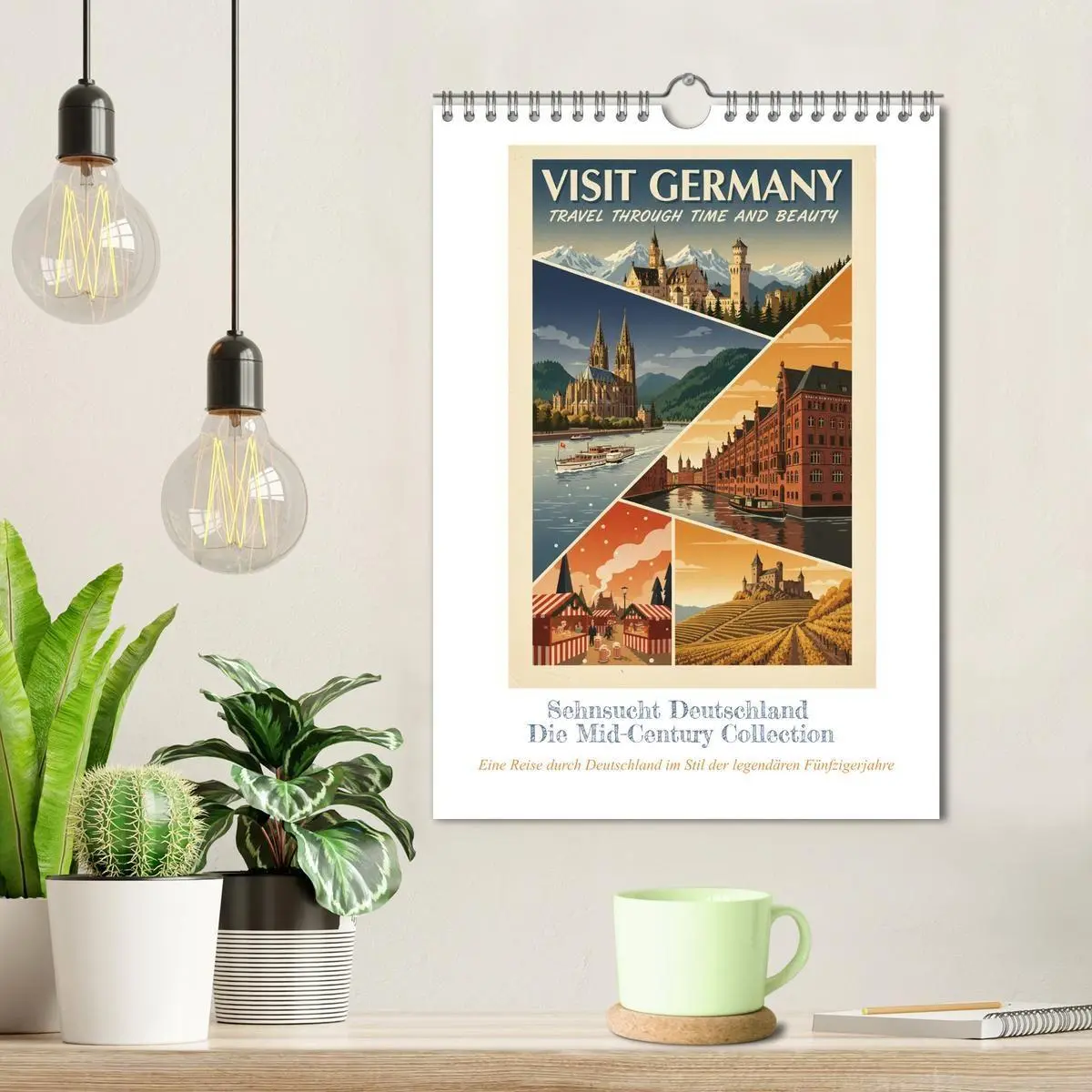 Bild: 9783516807844 | Sehnsucht Deutschland - Die Mid-Century Collection (Wandkalender...