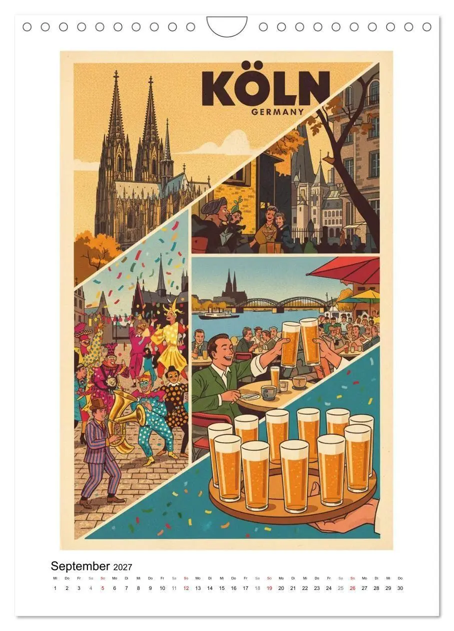 Bild: 9783516807844 | Sehnsucht Deutschland - Die Mid-Century Collection (Wandkalender...