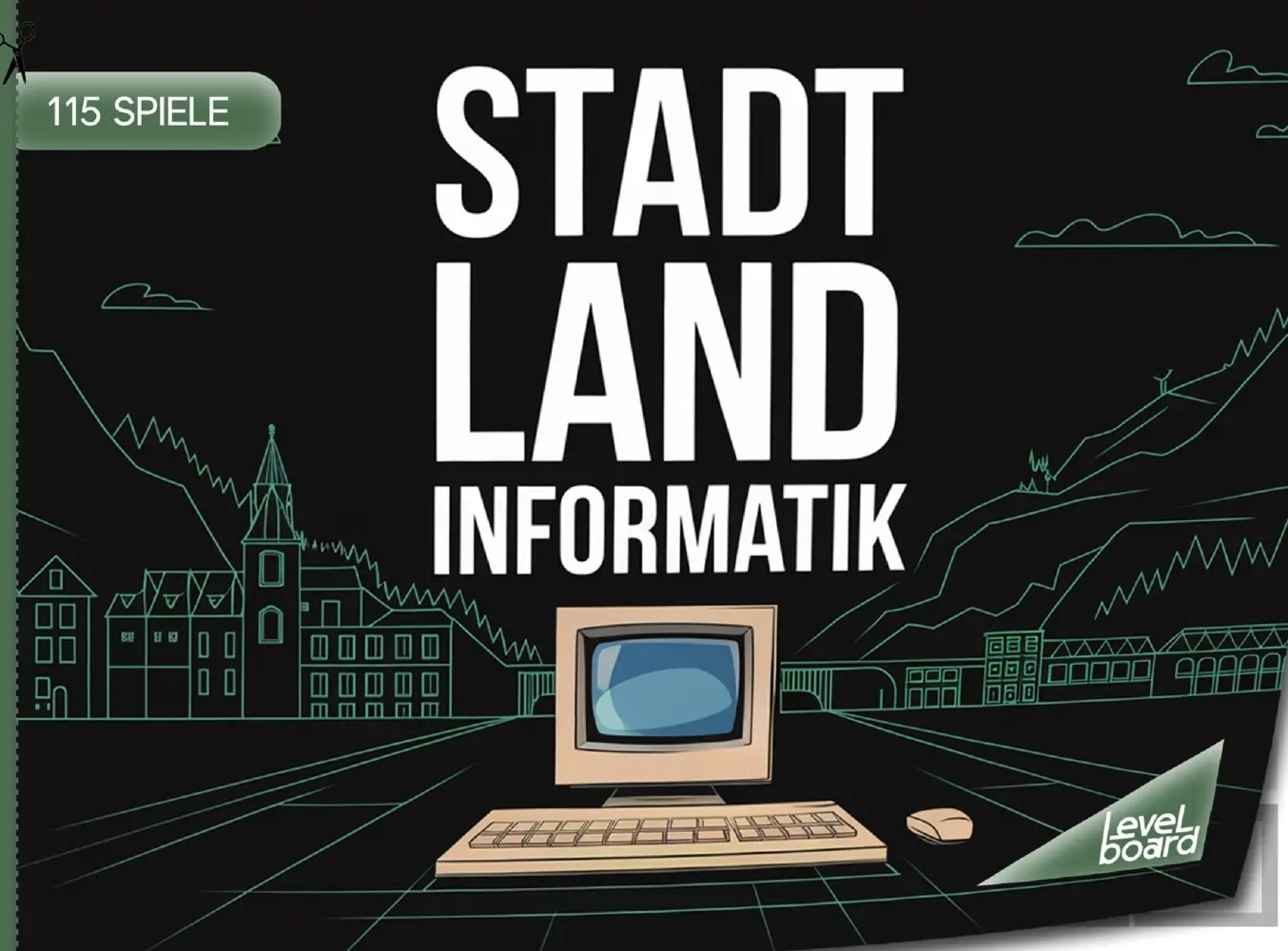 Cover: 9783693197844 | Stadt, Land, Informatik - 115 Spielblöcke | levelBoard Spiele | Buch