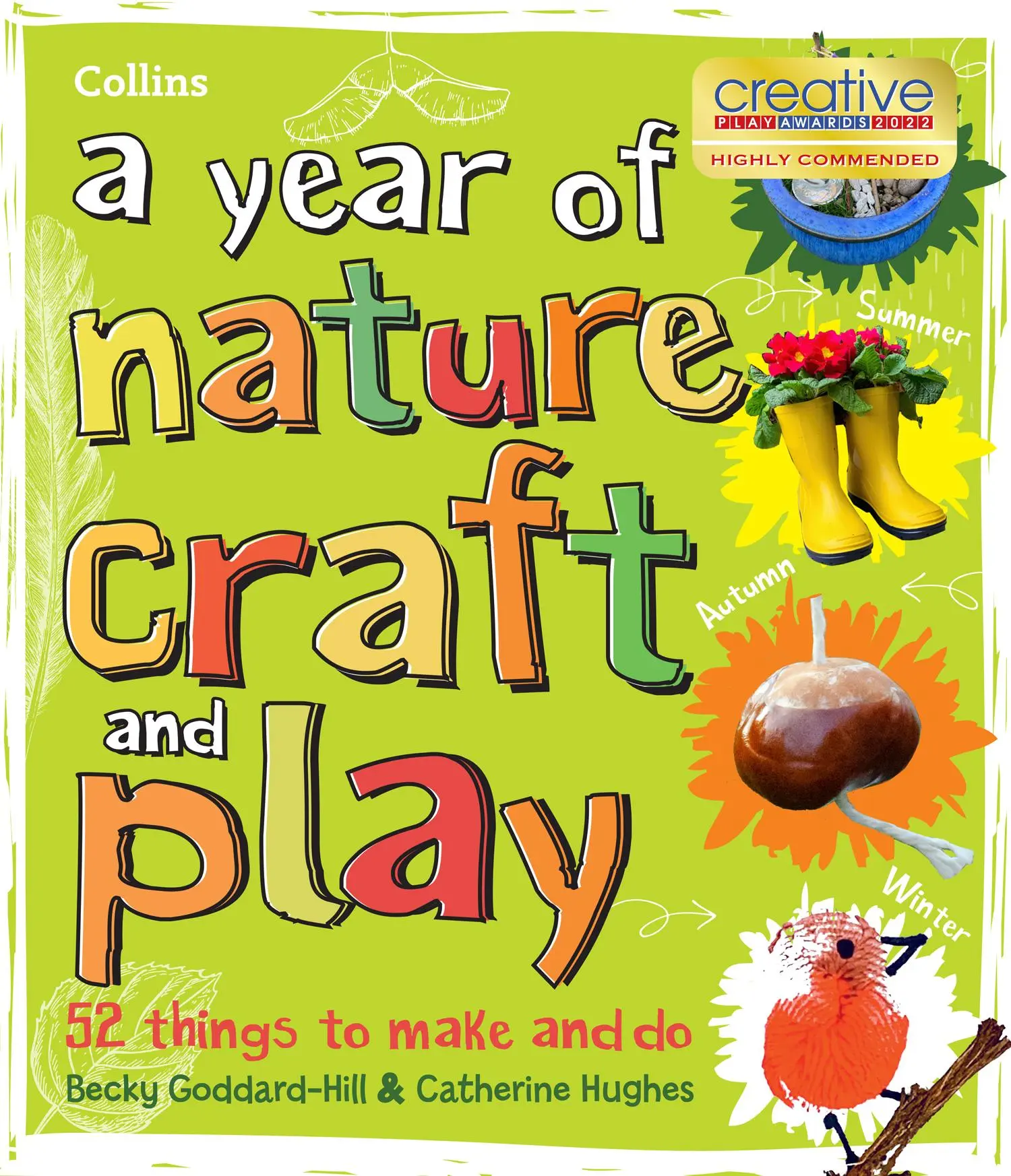 Cover: 9780008467944 | A Year of Nature Craft and Play | 52 Things to Make and Do | Buch
