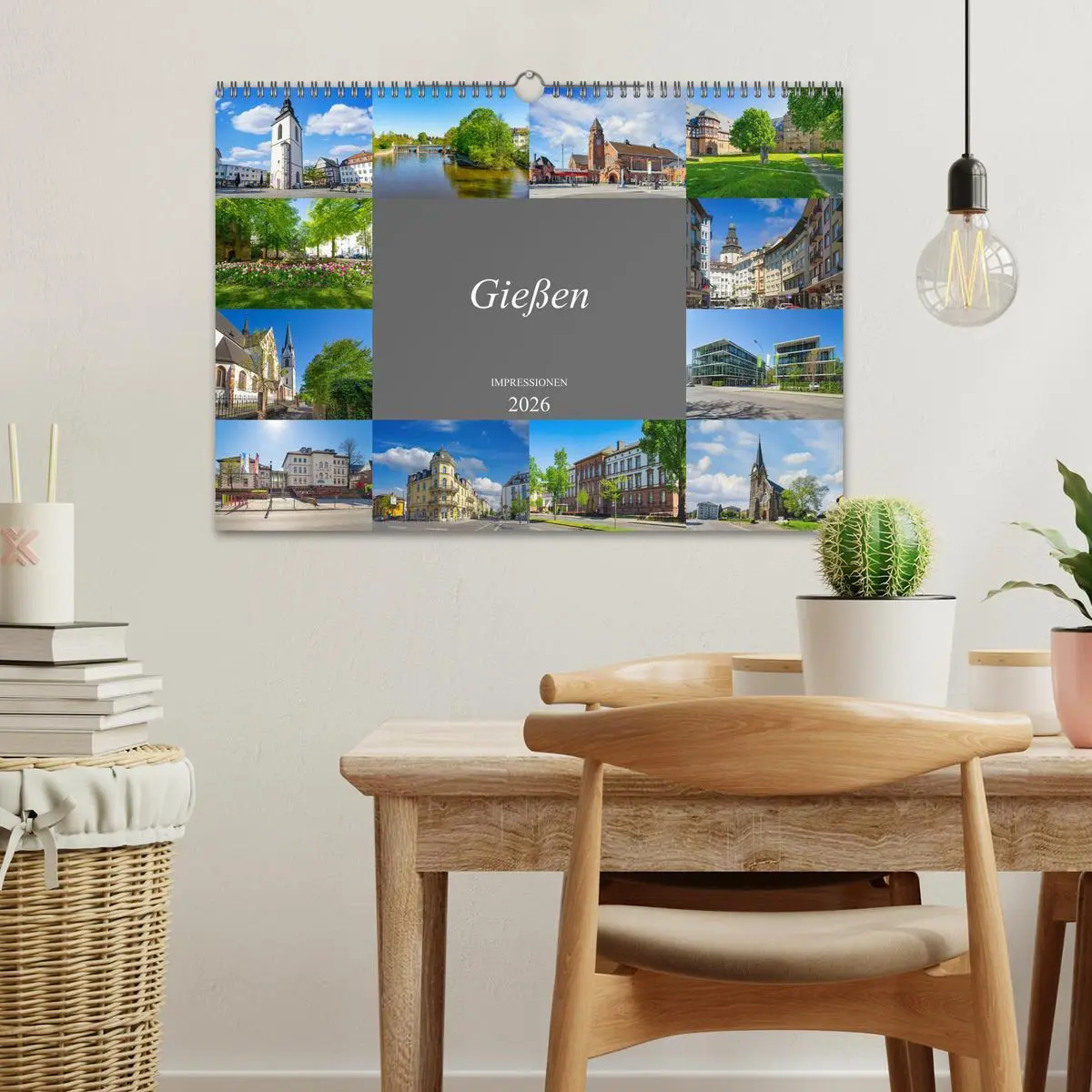 Bild: 9783457637944 | Gießen Impressionen (Wandkalender 2026 DIN A3 quer), CALVENDO...