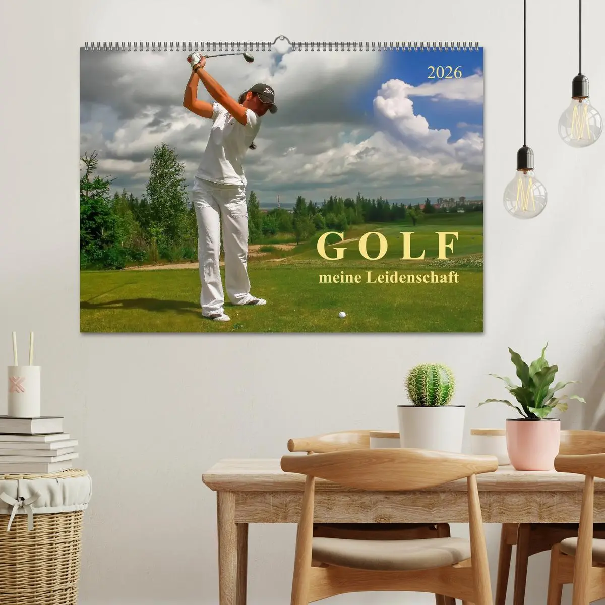 Bild: 9783516037944 | Golf - meine Leidenschaft (Wandkalender 2026 DIN A2 quer), CALVENDO...