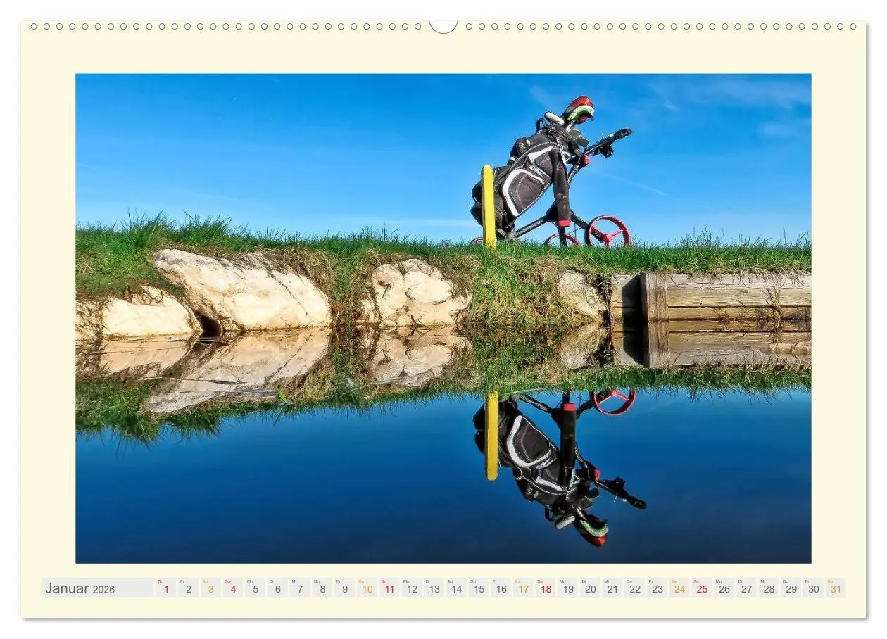 Bild: 9783516037944 | Golf - meine Leidenschaft (Wandkalender 2026 DIN A2 quer), CALVENDO...