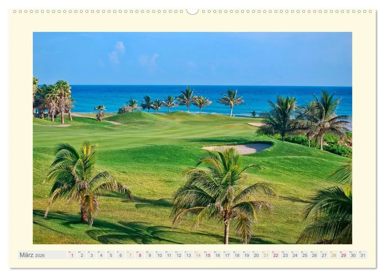 Bild: 9783516037944 | Golf - meine Leidenschaft (Wandkalender 2026 DIN A2 quer), CALVENDO...