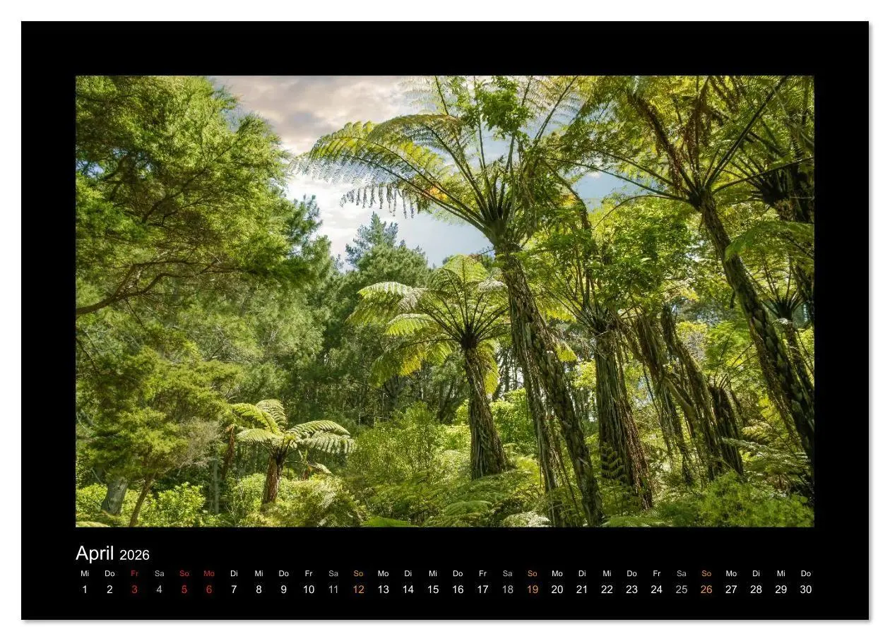 Bild: 9783516107944 | Neuseeland - Wunderwelt der Natur (Wandkalender 2026 DIN A2 quer),...