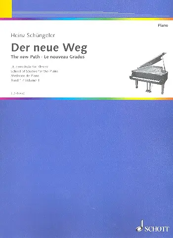 Cover: 9790001047944 | Der neue Weg | Etüdenschule für Klavier. Band 1. Klavier., Dt/engl/frz