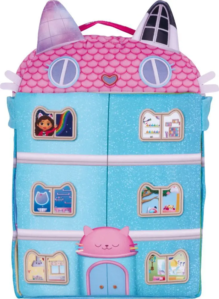 Cover: 4001504428044 | Gabby's Dollhouse, Puppenhaus mit 3 Figuren und Lift, 41 cm | 42804