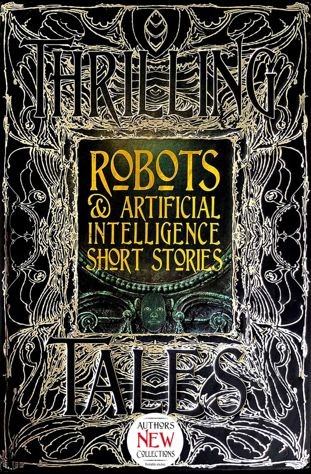 Cover: 9781786648044 | Robots &amp; Artificial Intelligence Short Stories | Flame Tree Studio