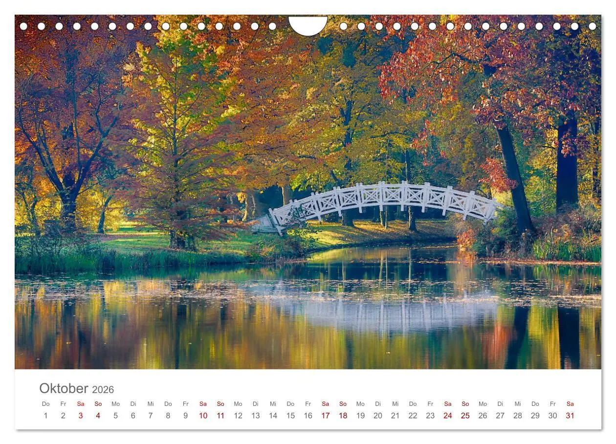 Bild: 9783457768044 | Dessau Design und ein schöner Park (Wandkalender 2026 DIN A4 quer),...