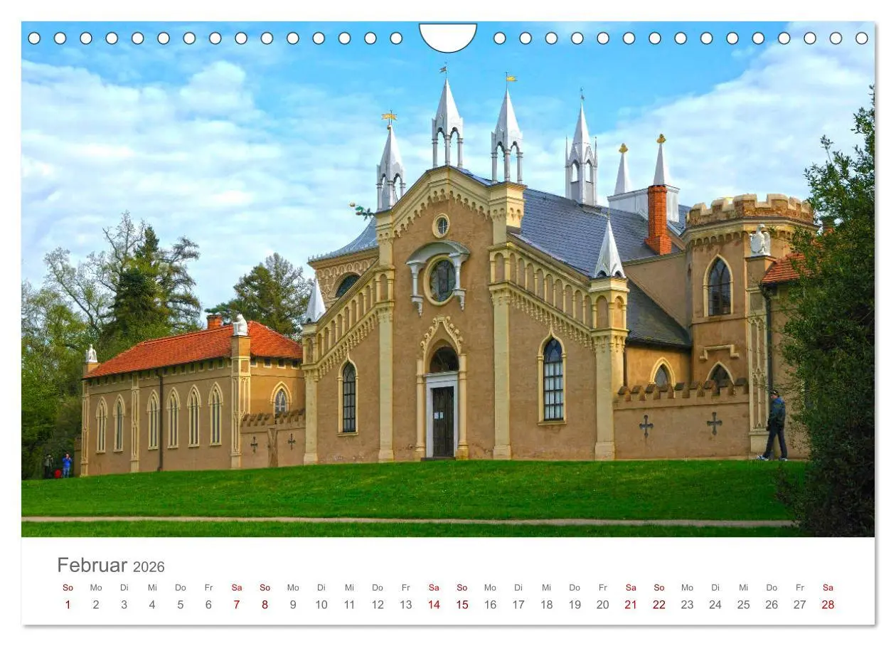 Bild: 9783457768044 | Dessau Design und ein schöner Park (Wandkalender 2026 DIN A4 quer),...