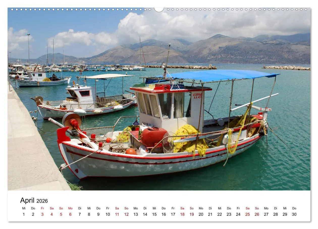 Bild: 9783457908044 | Griechenland - Insel Kefalonia (Wandkalender 2026 DIN A2 quer),...