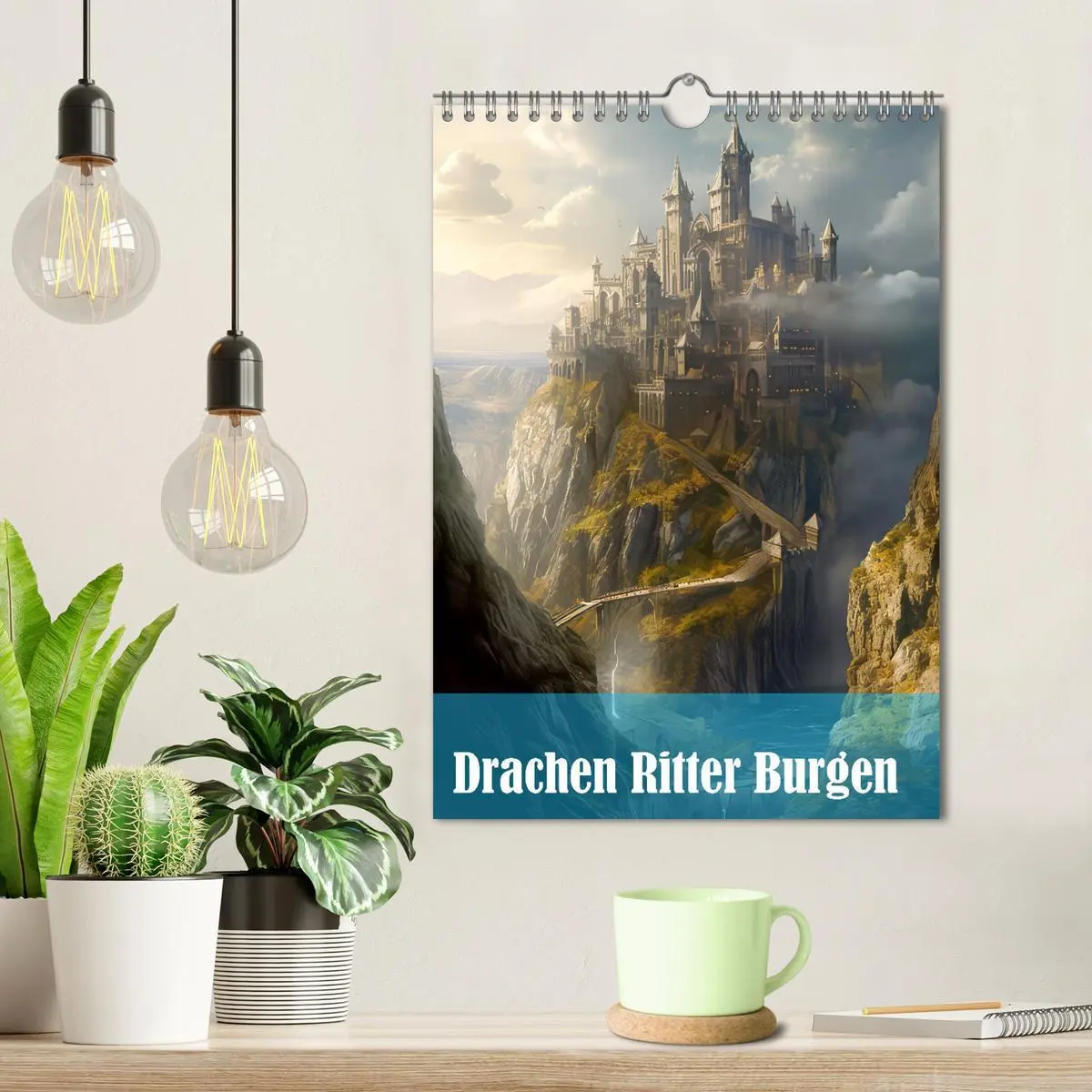 Bild: 9783516308044 | Drachen Ritter Burgen (Wandkalender 2026 DIN A4 hoch), CALVENDO...