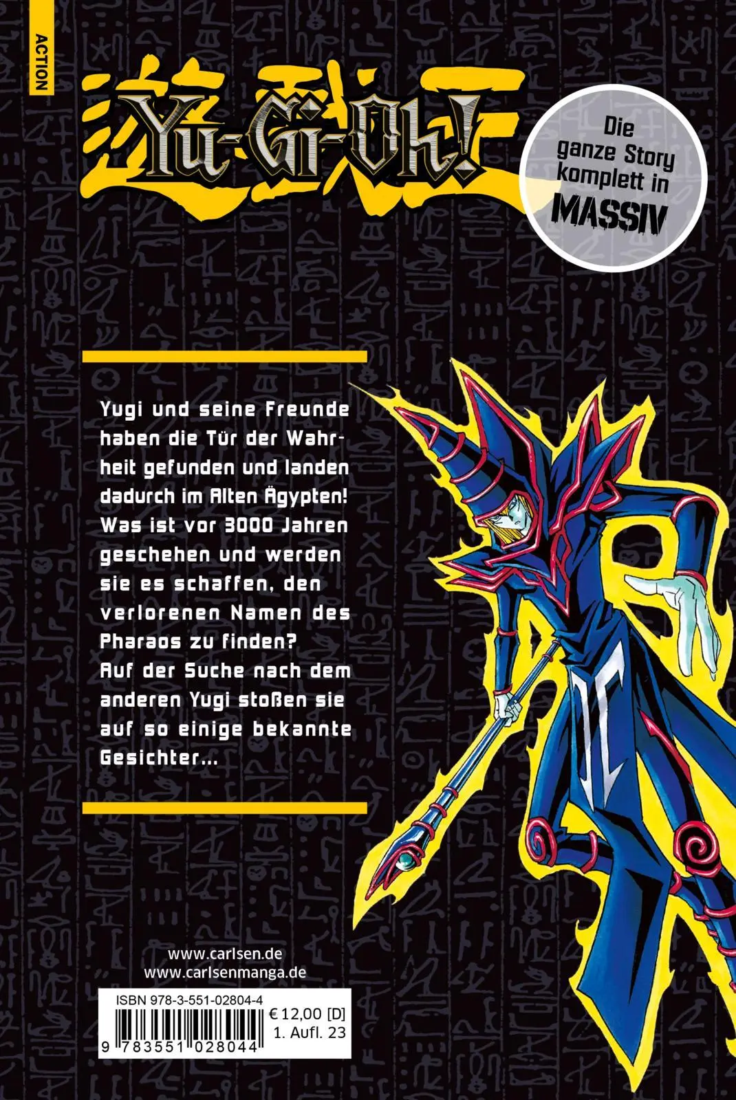 Rückseite: 9783551028044 | Yu-Gi-Oh! Massiv 12 | Kazuki Takahashi | Taschenbuch | Großtaschenbuch