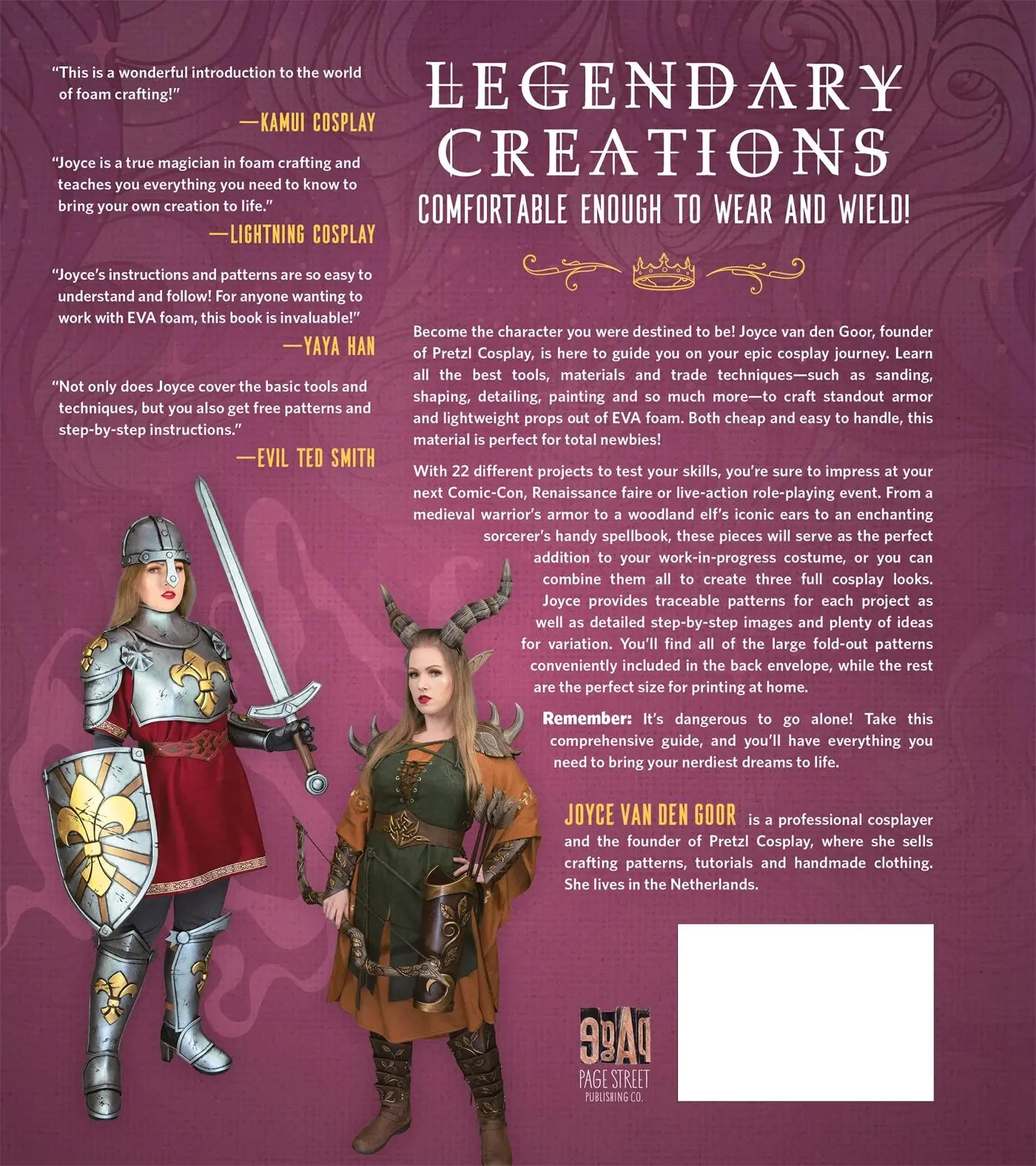 Rückseite: 9781645678144 | The Beginner's Guide to Cosplay Armor &amp; Props | Joyce Van Den Goor