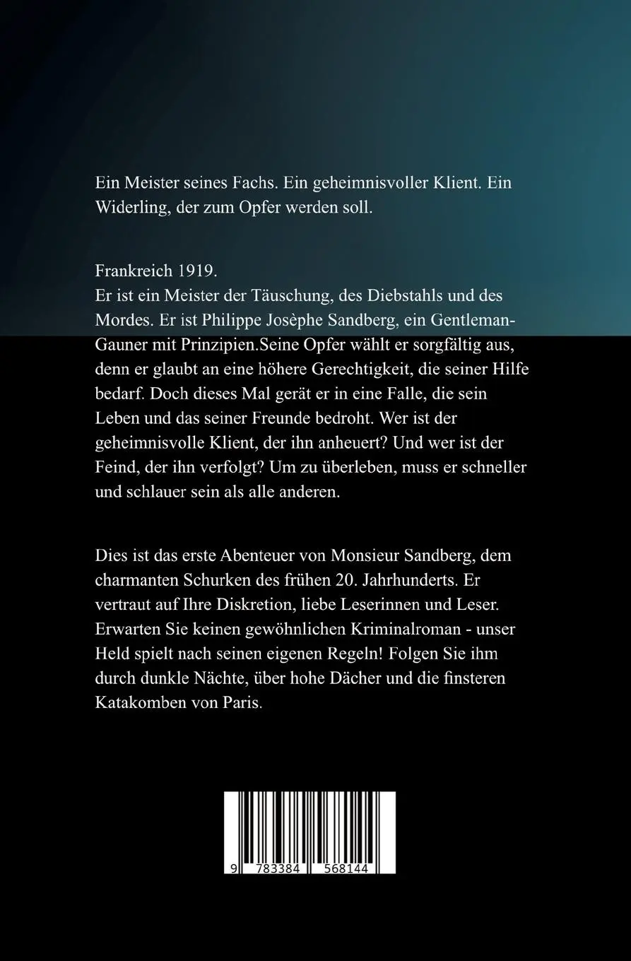 Rückseite: 9783384568144 | Schurke &amp; Gentleman | Ein historischer Ganoven-Kriminalroman | Instone