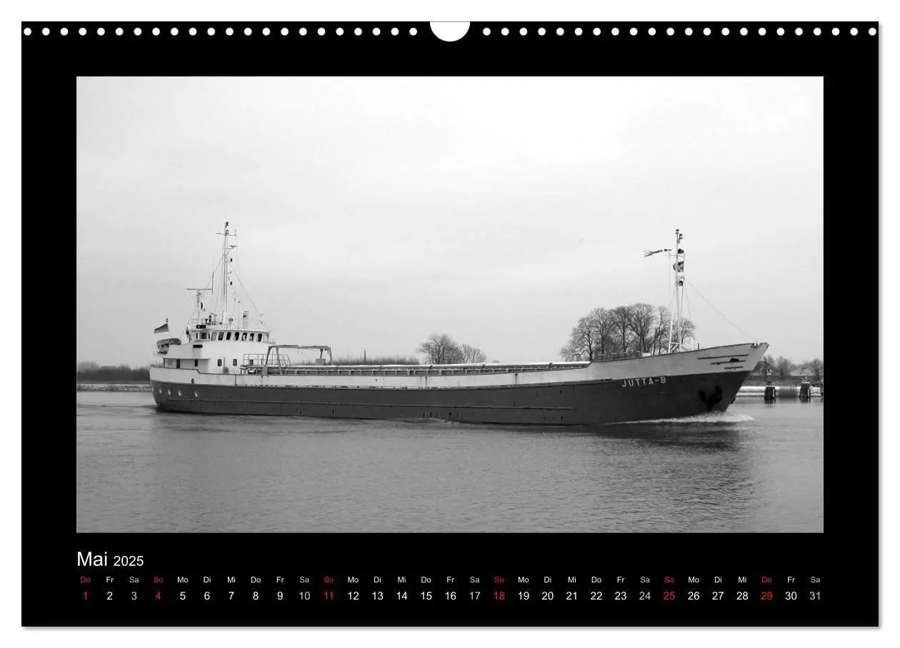 Bild: 9783435738144 | Alte Schiffe (Wandkalender 2025 DIN A3 quer), CALVENDO Monatskalender