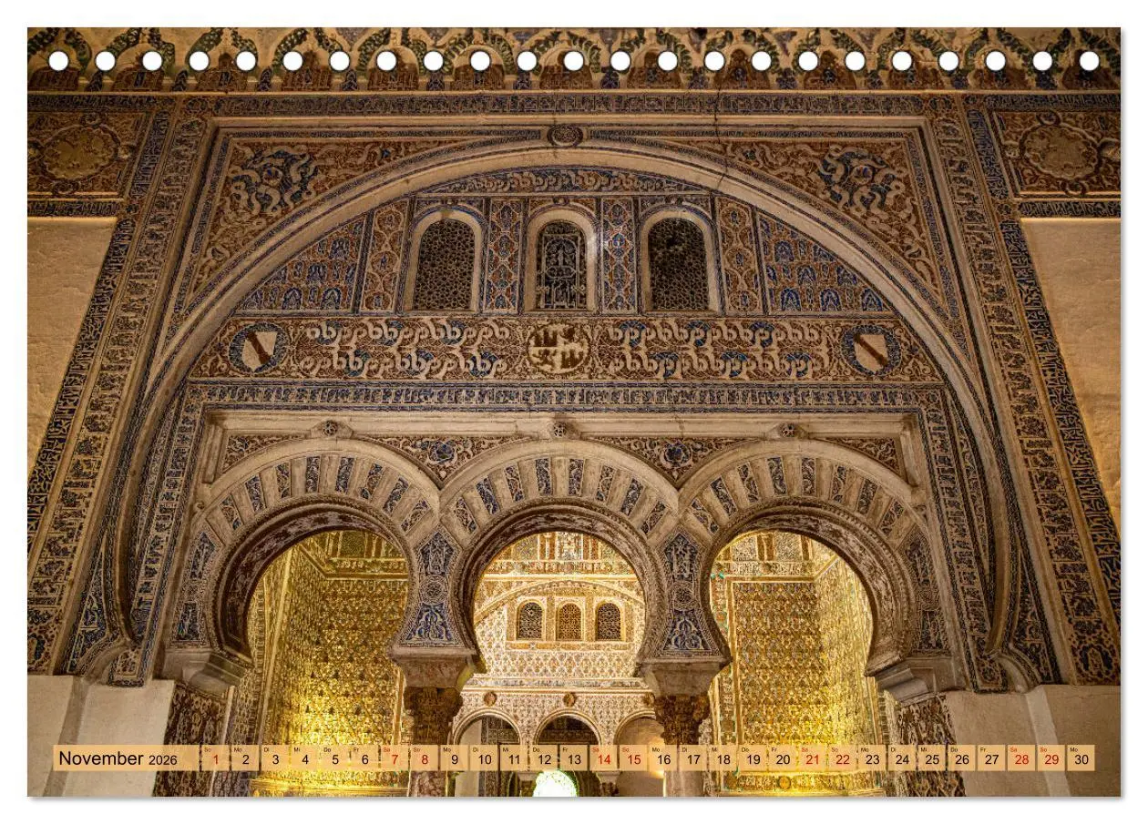 Bild: 9783457448144 | Sevilla - Unterwegs in Spanien (Tischkalender 2026 DIN A5 quer),...