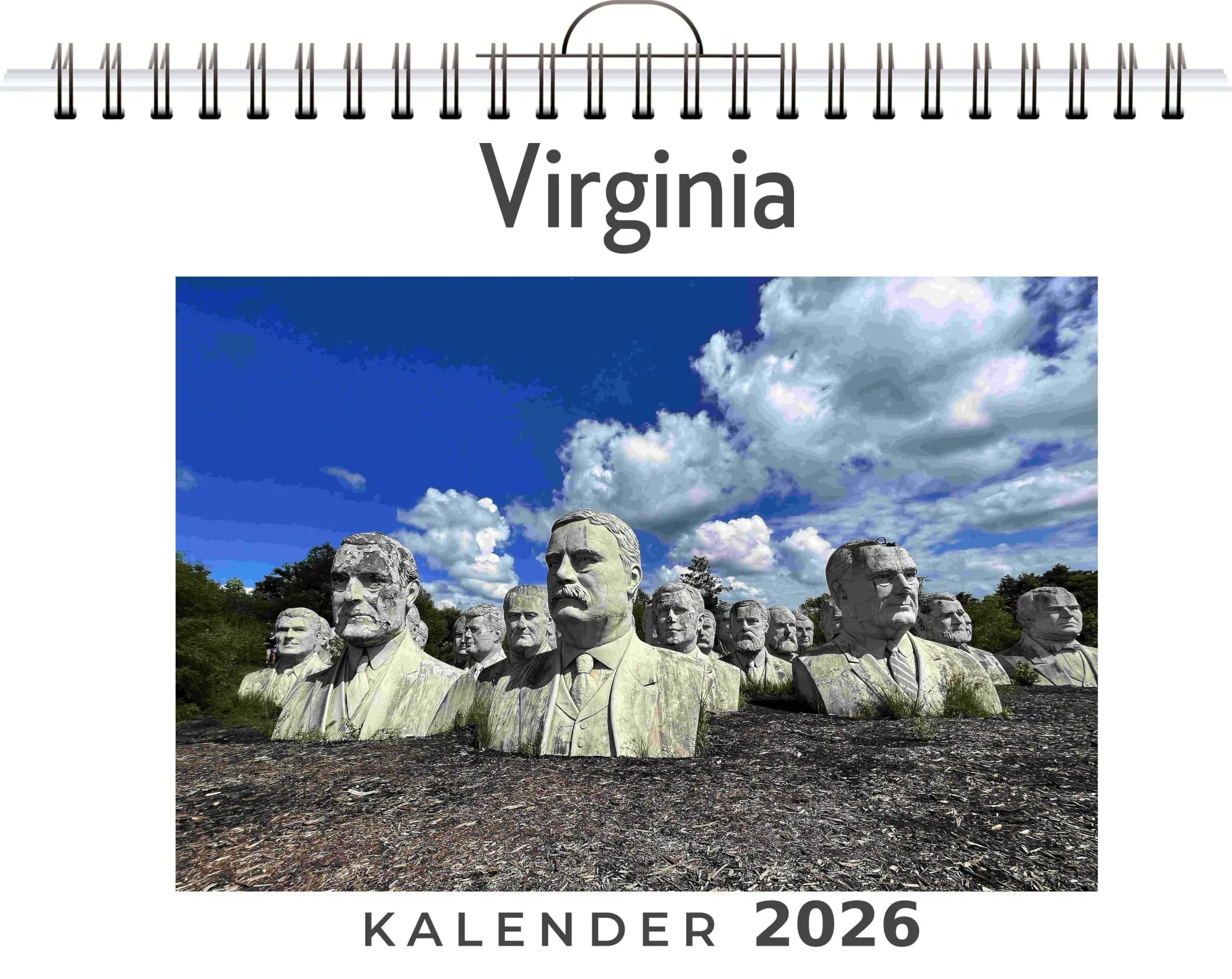 Cover: 9783759188144 | Virginia | Julian Fischer | Kalender | Deutsch | 2026 | FlipFlop