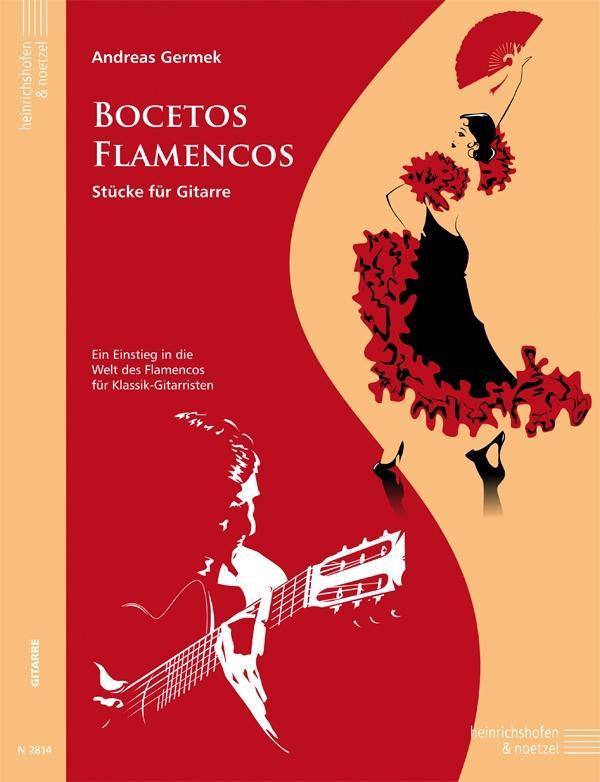 Cover: 9790204428144 | Bocetos Flamencos | Stücke für Gitarre | Andreas Germek | Taschenbuch
