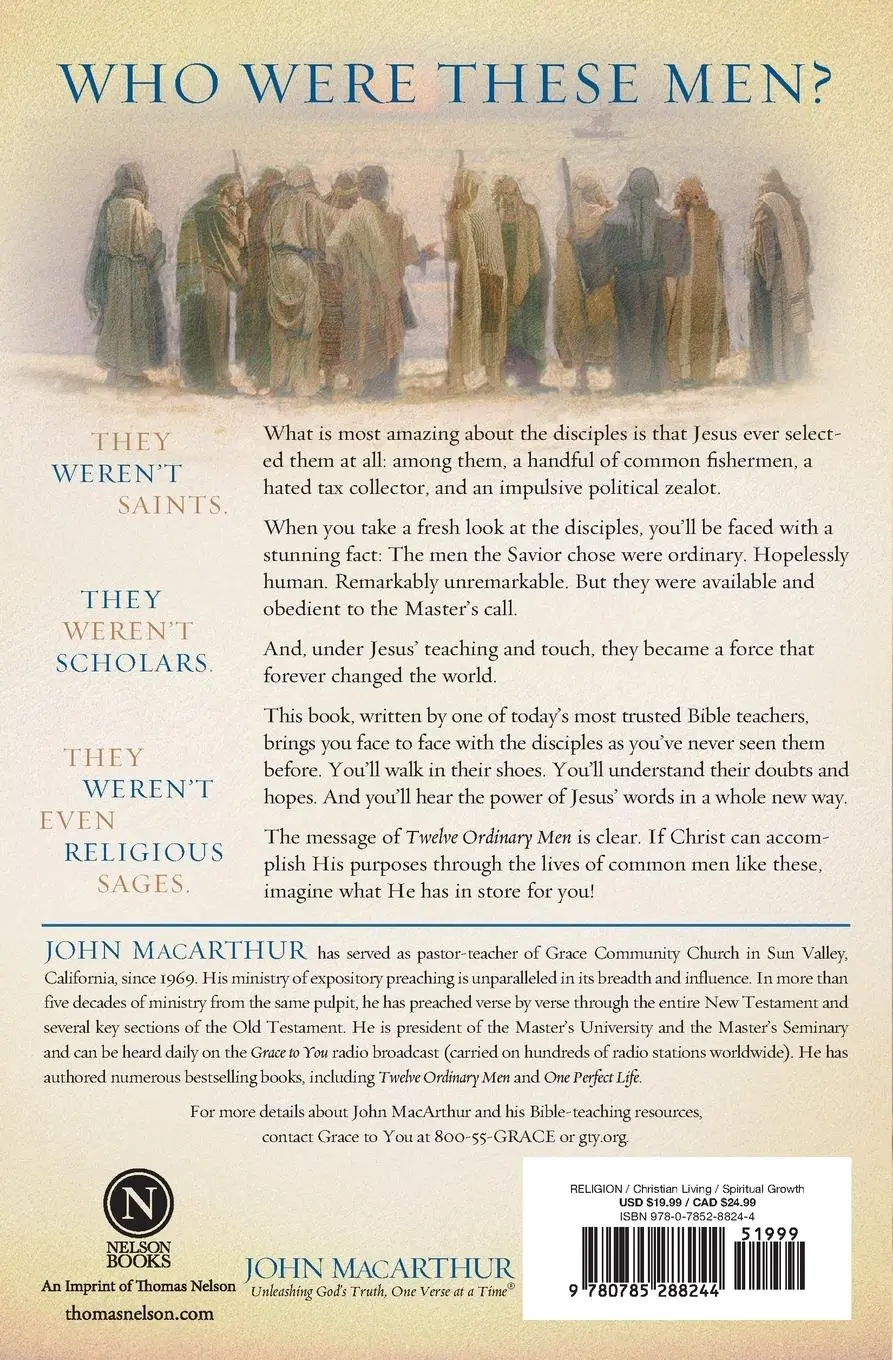 Rückseite: 9780785288244 | Twelve Ordinary Men | John F MacArthur | Taschenbuch | Englisch | 2006