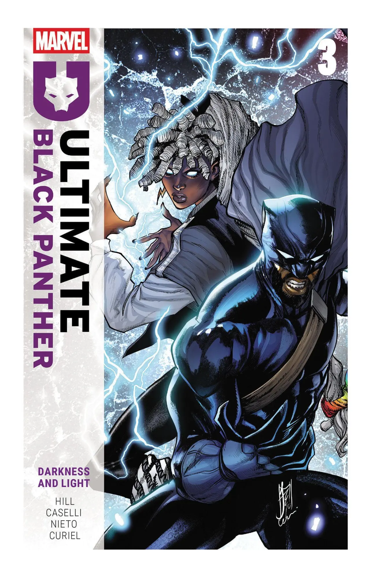 Cover: 9781302958244 | Ultimate Black Panther by Bryan Hill Vol. 3: Darkess and Light | Hill