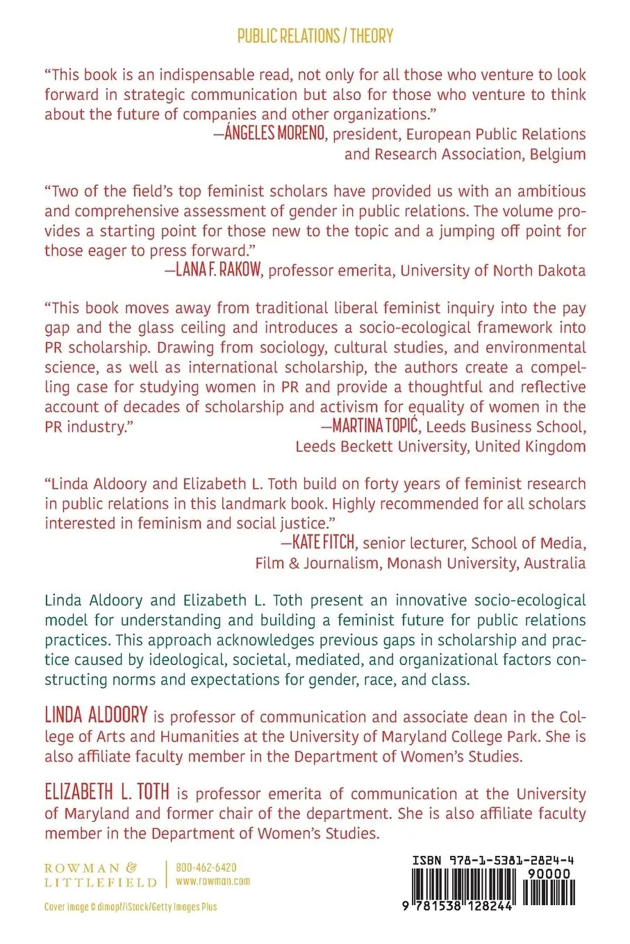 Rückseite: 9781538128244 | The Future of Feminism in Public Relations and Strategic Communication