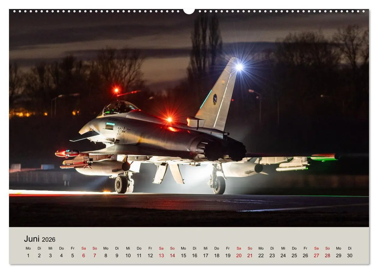 Bild: 9783457748244 | Kampfjet Eurofighter Typhoon (Wandkalender 2026 DIN A2 quer),...