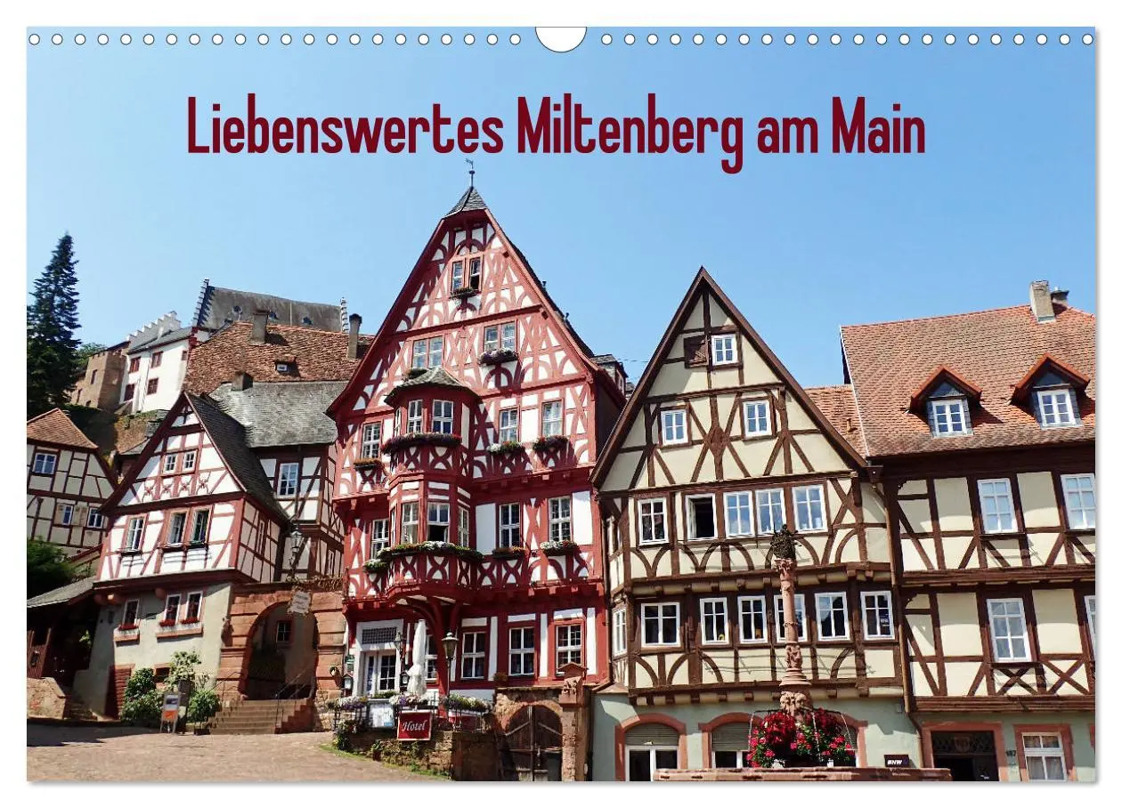 Cover: 9783457818244 | Liebenswertes Miltenberg am Main (Wandkalender 2026 DIN A3 quer),...