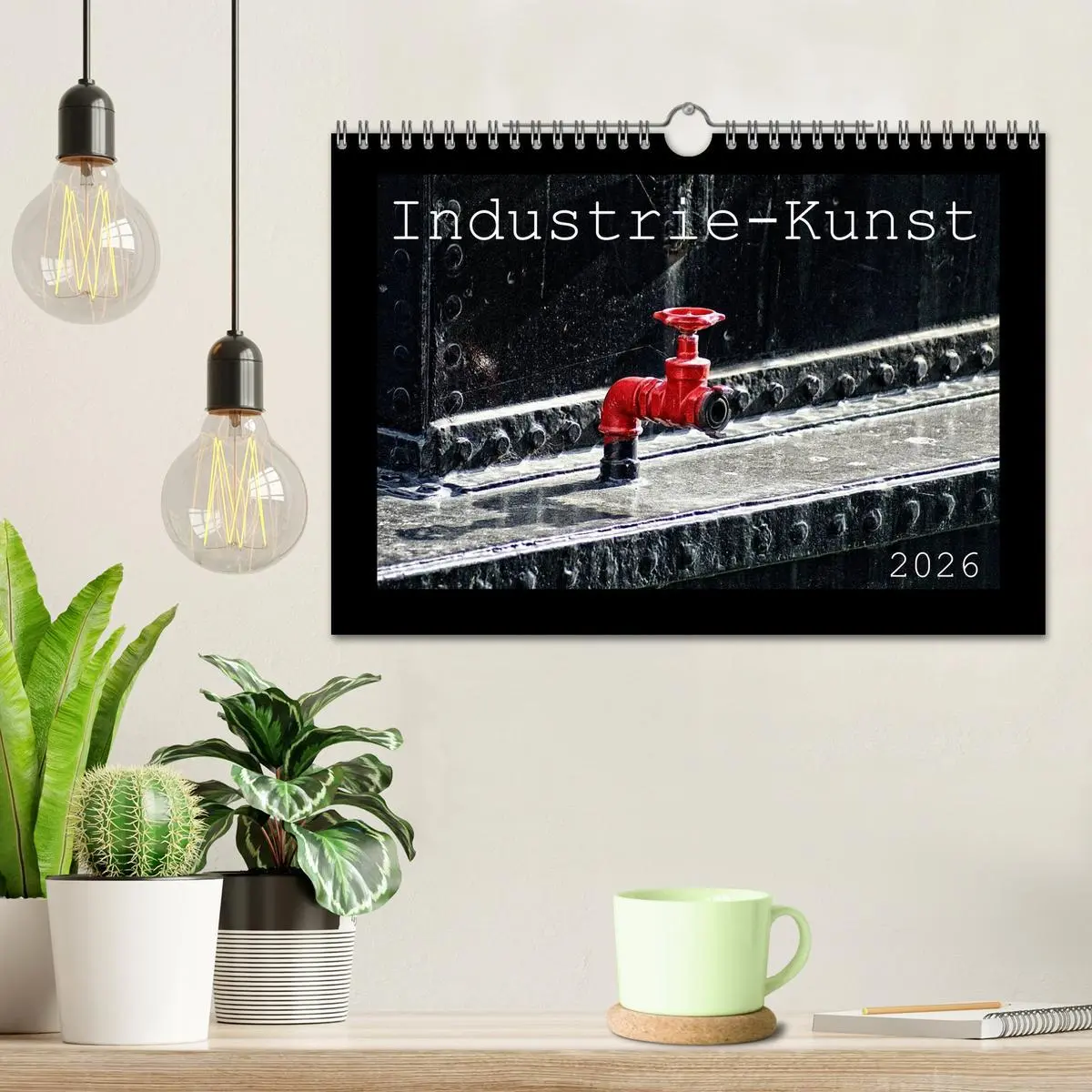 Bild: 9783516078244 | Industrie-Kunst 2026 (Wandkalender 2026 DIN A4 quer), CALVENDO...